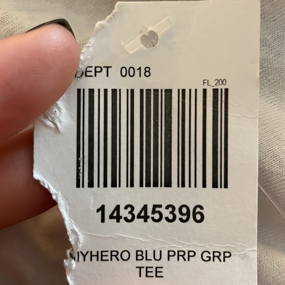 NWT Hot Topic My Hero Academia Class 1-A White Graphic T-Shirt Sz S - Picture 7 of 7